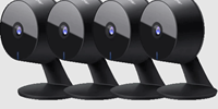 LaView F1 Indoor WiFi Camera 4-Pack