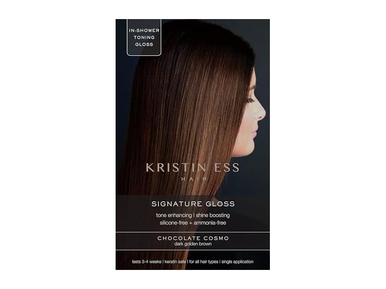 Kristin Ess Hair Gloss Chocolate Cosmo Dark