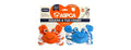 ASPCA 2 Pack Plush Dog Toy with Squeaker- Crabs