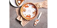 Mud Pie Thanksgiving Thanksgiving Pie Dish Set