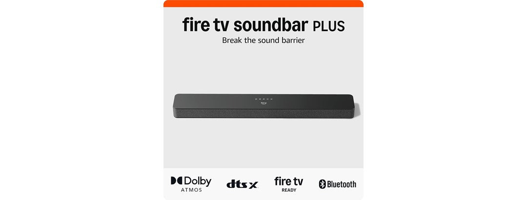 Amazon Fire TV Soundbar Plus (Newest Model)