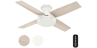 Hunter Fan 44" Fresh White w/ Remote