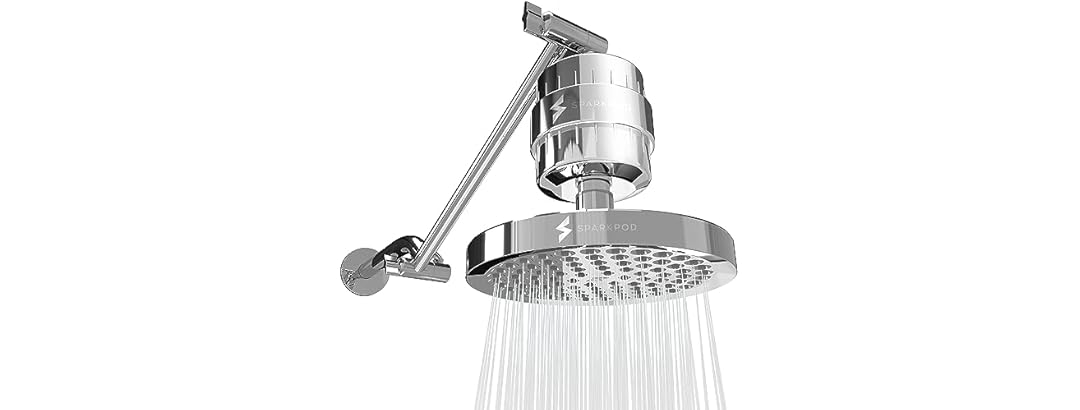 6" Rain Shower Head With 23-Stage Filter