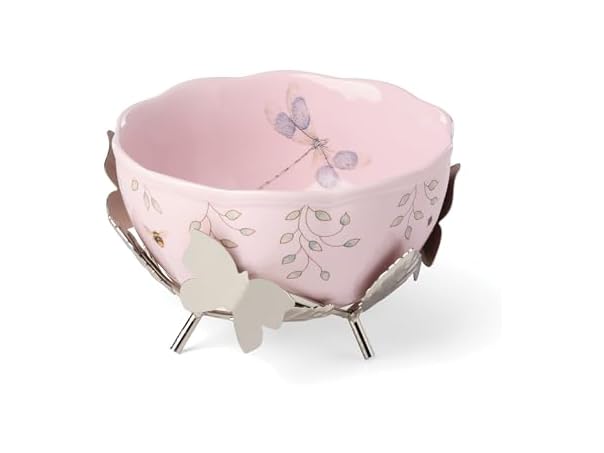Lenox Butterfly Meadow Bowl With Stand