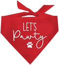 Let's Pawty Birthday Party Dog Bandana | 100%