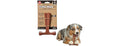 SPOT Bam-Bones Plus Coffee Wood T-Bone Dog Chew Toy, Beef