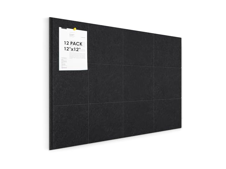 PATTENGO Large Felt Bulletin Board