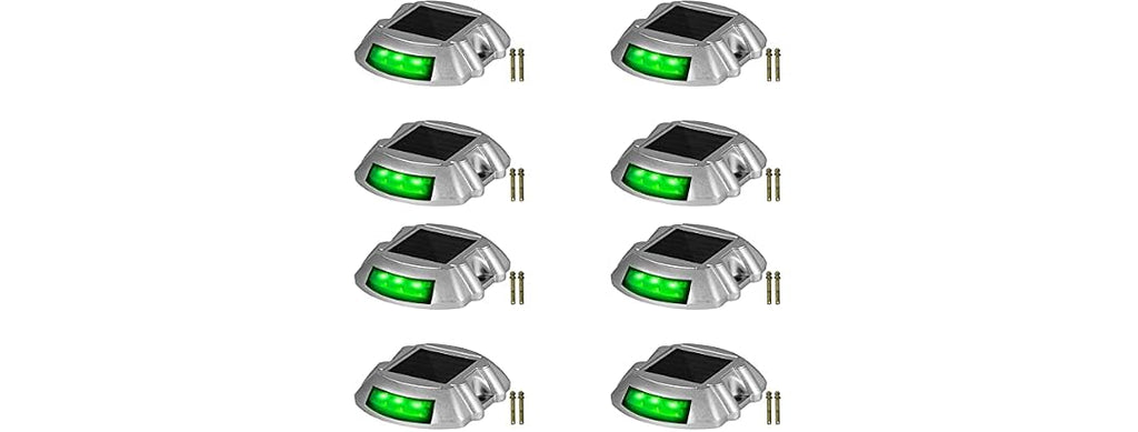 Driveway Lights, 8-Pack Solar Driveway Lights
