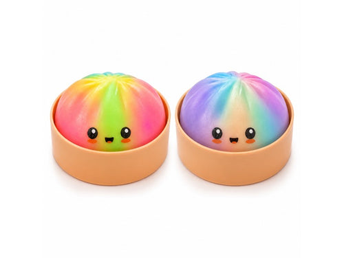 2-Pack Mystery Rainbow Squishy Dumpling