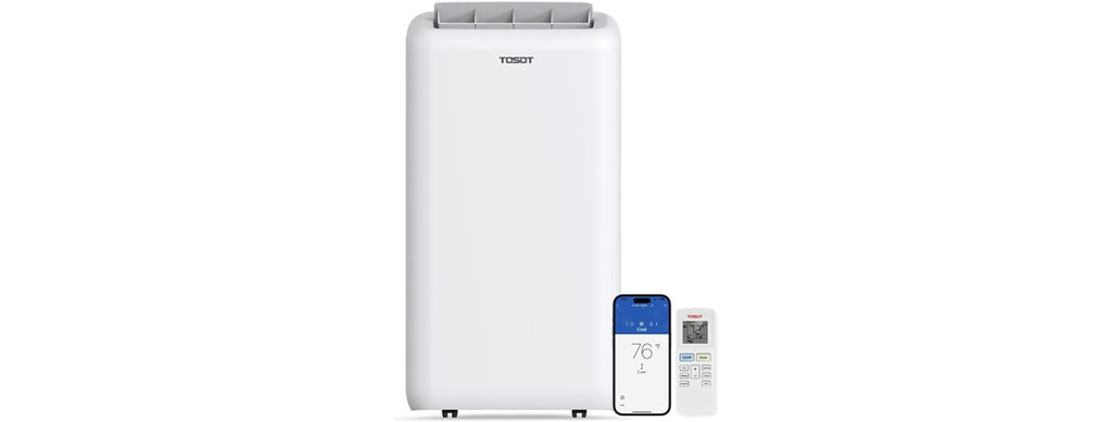 TOSOT 14,000BTU Smart Portable AC with Heat