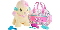 Mattel Barbie Plush Toy Playset, Hairdresser Poodle