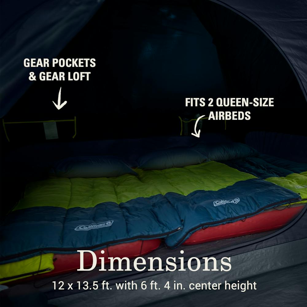 Skydome™ 8-Person Screen Room Camping Tent with Dark Room™ Technology