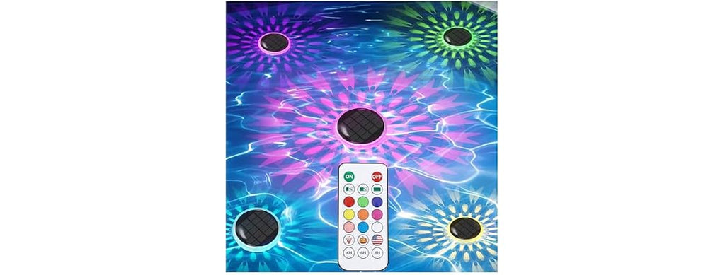Energetic Solar Floating Pool Lights, 5 Pack