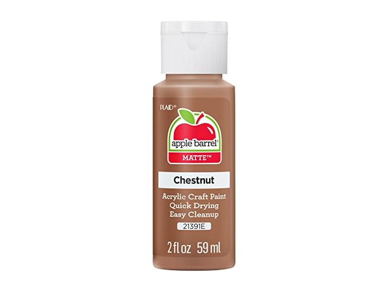 Apple Barrel 2oz Acrylic Paint Chestnut 3Pk