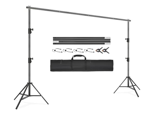 12 x 10 ft Heavy Duty Backdrop Stand, Height