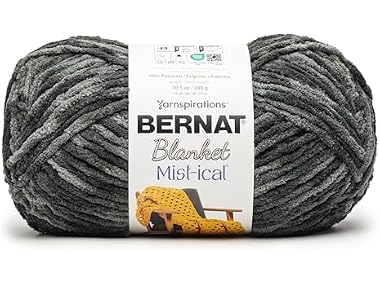 Bernat Blanket Mist-Ical Yarn-Cinder