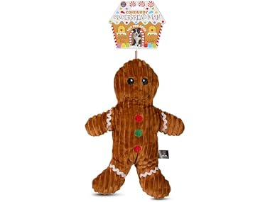 Bow Wow Pet Holiday Plush Gingerbread Man