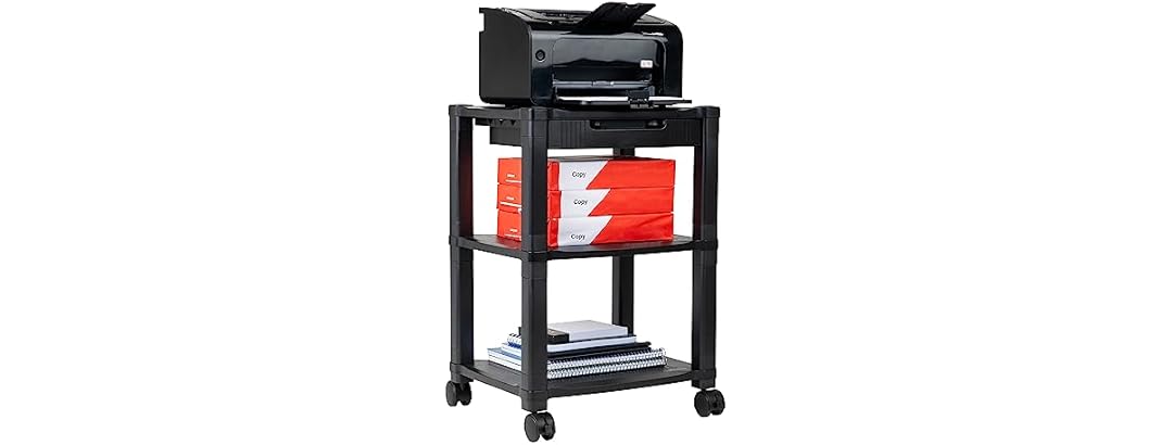 Mind Reader Cart Printer Stand
