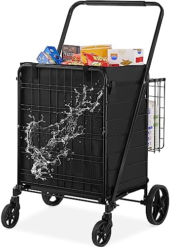 Folding Shopping Cart with Removable Waterproof