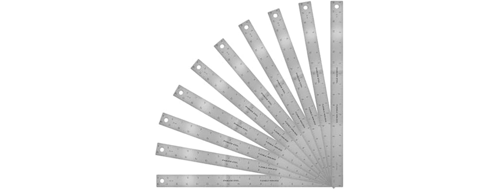 Westcott 18" Zero-Center Ruler 10-Pack