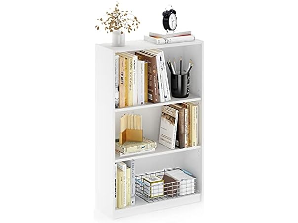 Furinno Jaya Book Shelf, 3-Tier