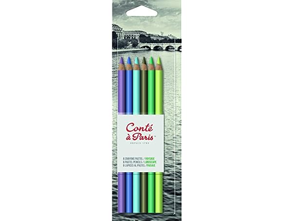 Conte a Paris Pastel Pencils 6Pc Landscape