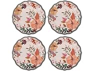 Karma Melamine Salad Plates, Autumnal Spice