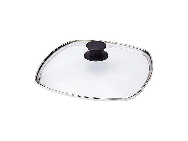 Cuisinel Square Glass Lid, Grill Pan 10.5"