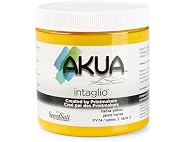 Akua Intaglio Ink 8oz Hansa Yellow