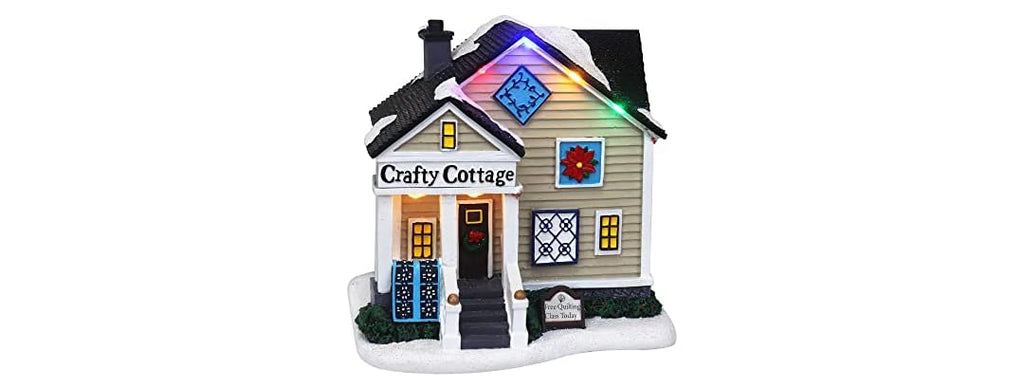 Christmas Village Crafty Cottage