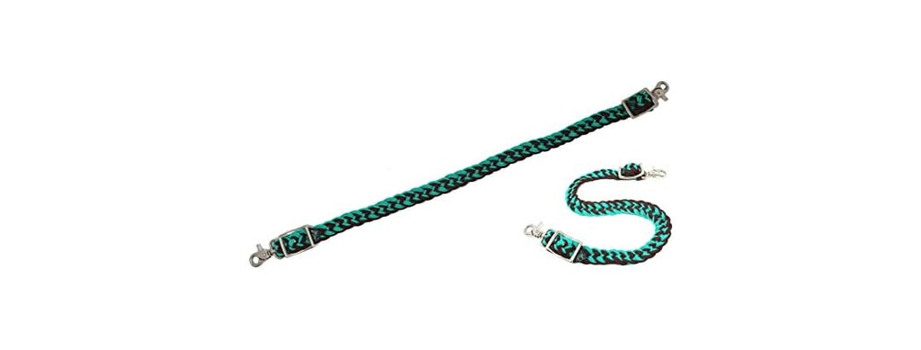 CHALLENGER Horse Western Nylon Braided Wither Breast Collar