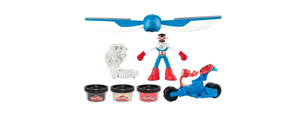 Play-Doh Captain America Moto-Slicer Playset