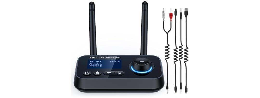 Ifofo Bluetooth 5.3 Transmitter for TV Audio