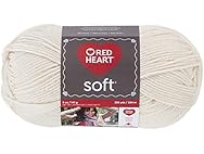 RED HEART Soft Yarn, Off-White