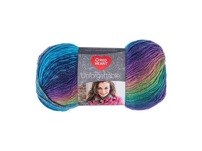 RED Heart E793.1975 Boutique Unforgettable Yarn, Gossamer