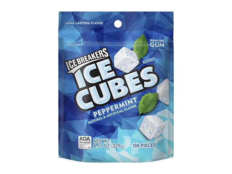 ICE BREAKERS ICE CUBES Sugar Free Gum