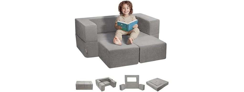 VEVOR Kids Couch, 4Pcs Modular Kids