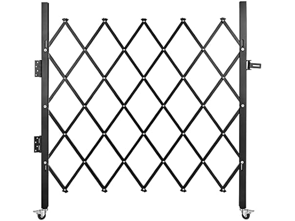 Single Folding Security Gate, 48\" H x 66\"