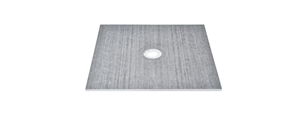 Shower Curb Kit, 72"x72" Shower Pan Kit with