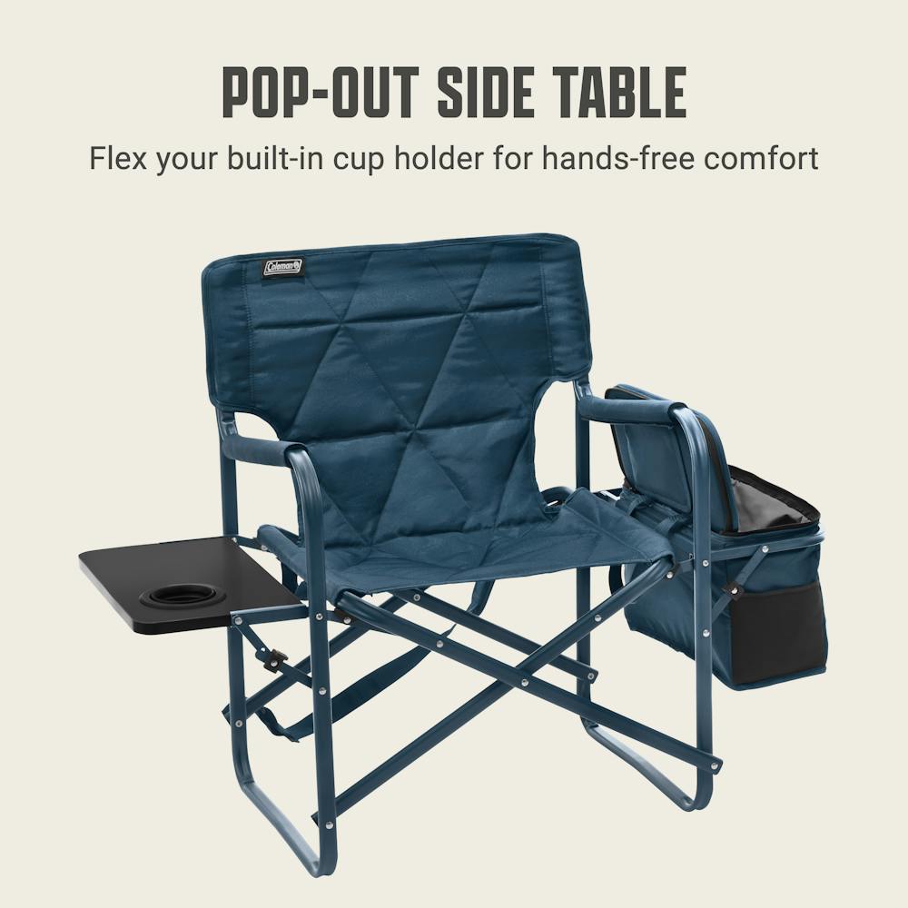 Flex 'N Go™ Chair Table + Cooler Sapphire