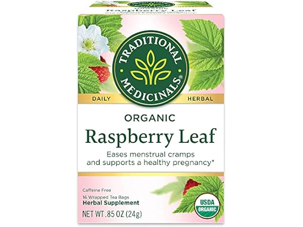 16CT Traditional Medicinals Organic Raspberry Leaf Tea