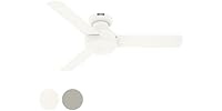 Hunter Fan 44" 3-Blade, Matte White