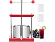 Fruit Wine Press, 0.88 Gallon/3.36L, 2 Stainless