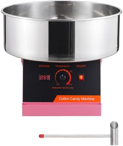 Electric Cotton Candy Machine, 1000W Candy Floss