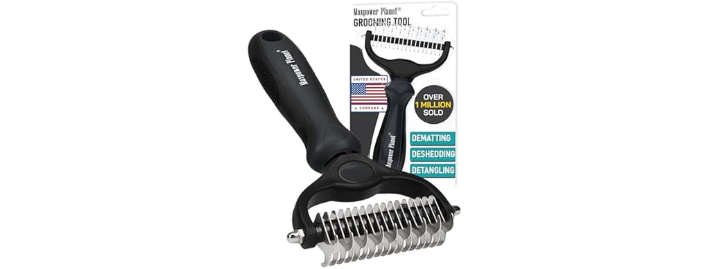 Double Sided Pet Grooming Brush 2-Pack