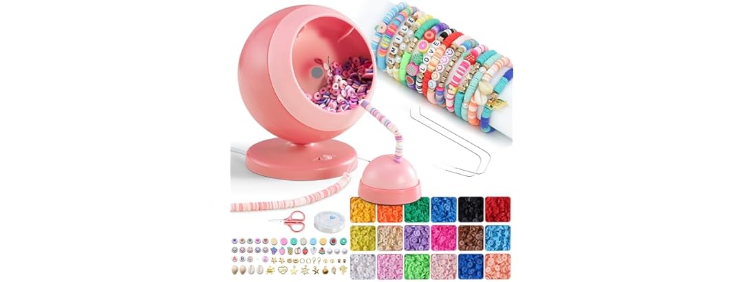 Electric Bead Spinner for Jewelry Making