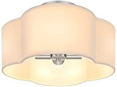 4-Light Semi Flush Mount Ceiling Light Fixture