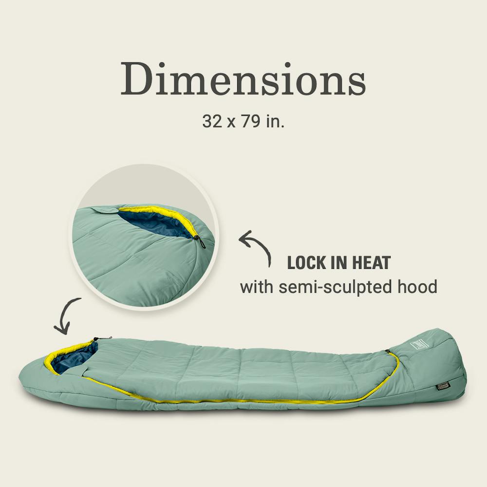 Big Bay™ 20° Mummy Sleeping Bag