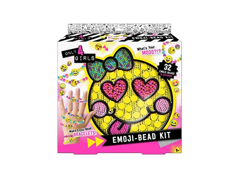 Only 4 Girls Canal Toys DIY Emoji Bead Jewelry Kit