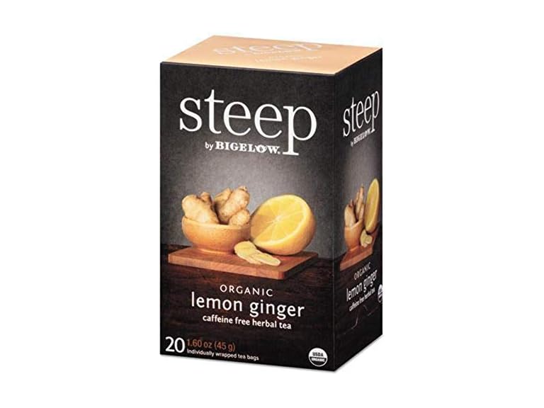 Bigelow Tea Steep Lemon Ginger Organic, 1.55oz